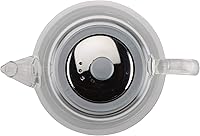 Vista 6 de BonJour 47953 Tetera de vidrio borosilicato con detalles de plata metálica, 1 pieza