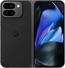 Google Pixel 9 Pro Fold - Smartphone Android desbloqueado con Gemini - Sistema avanzado de cámara trasera triple - Pantalla plegable - Video manos libres - Obsidiana - 512 GB (renovado)