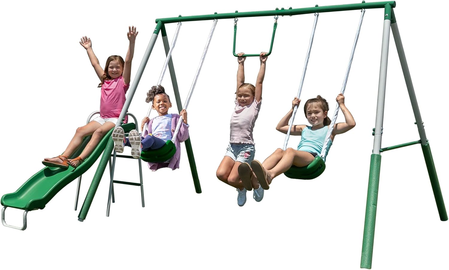 Sportspower Amazon Exclusive My First Metal Outdoor Kids Swing Set with