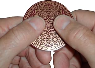 Expand Magnetize Your Life Force & Aura, Connect w/Divine Blueprint, Blue Moods & Sadness Support Powerforms Geometric Copper Healing Antenna Soul Activator 2.25"