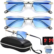 Auto Focus Glasses Self Adjusting,Blue Glasses Self Adjusting Far And Near For Women Men,Auto Adjusting