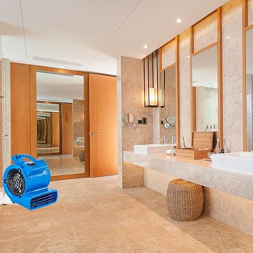 Miniatura 9 de MOUNTO 18HP 600cfm Aire Mover Secador de piso Utality Ventilador Ventilador