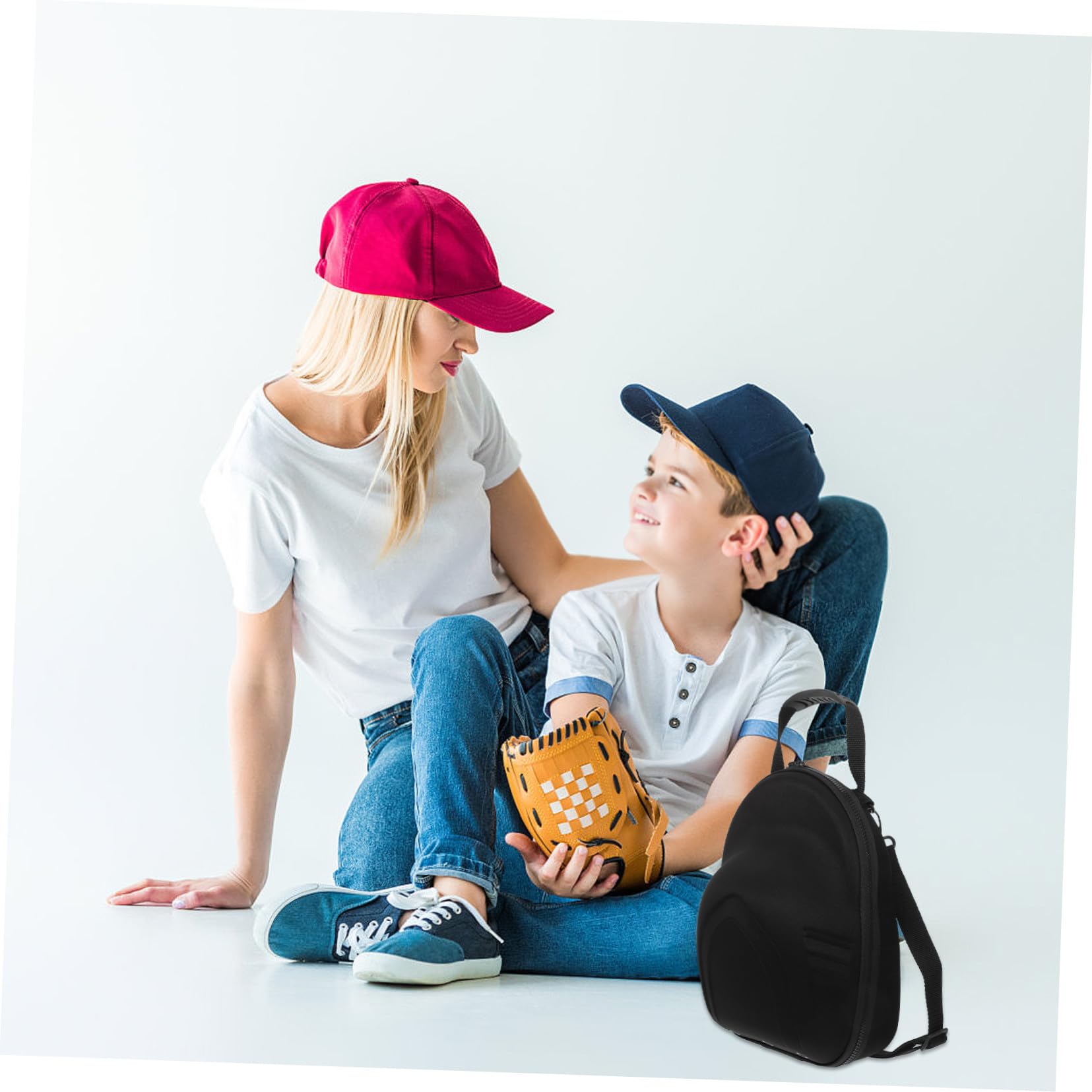 Estuche Rígido para Gorras de Béisbol con Correa Portátil Organizador Compacto y Resistente para Viaje Almacenamiento Seguro y Protección contra Arañazos Diseño Práctico con Asa