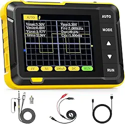 Osciloscópio FNIRSI DSO152 - Kit de Osciloscópio Digital Portátil