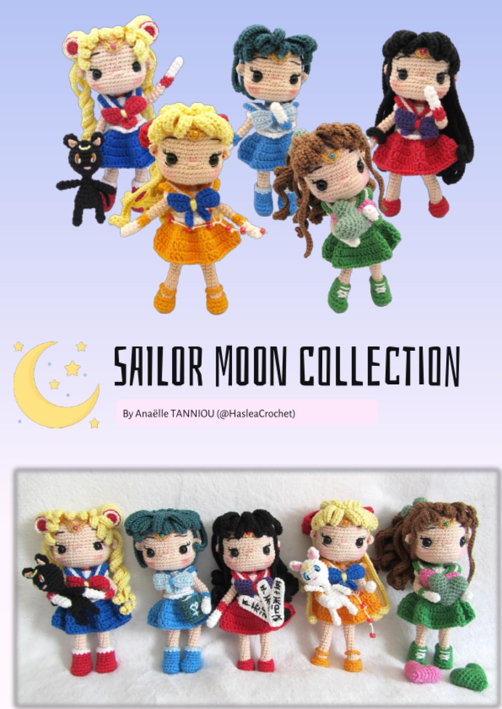 Sailor Moon Collection: crochet doll tutorials: Detailed crochet doll patterns