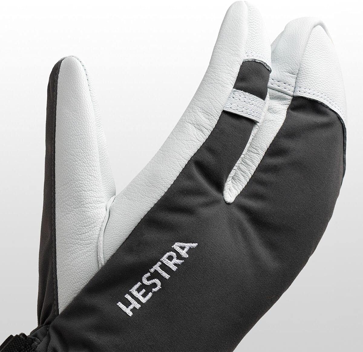 Heli 3-Finger Gloves - Mens - 8 - GREY