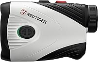 REDTIGER Golf Rangefinder with Slope Switch, 1200 Yards Laser Range Finder Golfing, 7X Magnification, Flag Pole Locking Vibration, Rechargeable Range Finders with Magnet Stripe, GolfVue Series 1