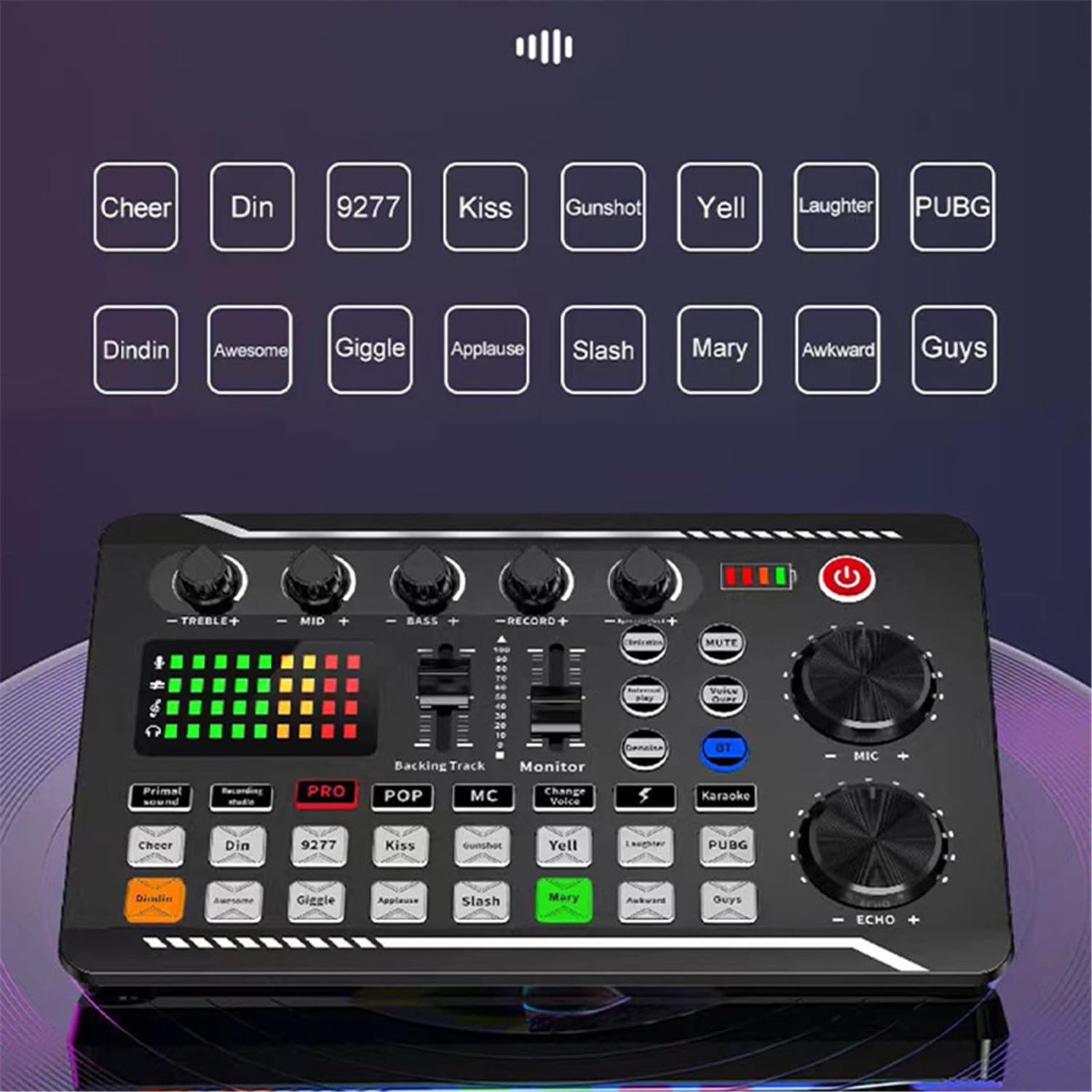 Podcast Bundle BM-800 Microfono a condensatore con kit scheda audio live F998 Attrezzatura Cambia voce e funzioni mixer per PC Studio Recording Broadcasting