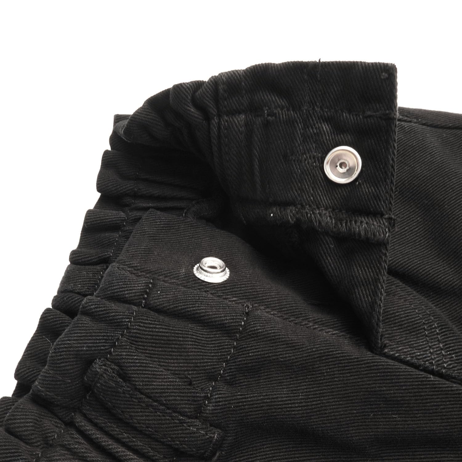 KIDSCOOL SPACE Jeans pour bébés Filles et garçons de 12 Mois à 5 Ans, Jeans avec Ceinture côtelée et Anneaux en D pour Petits Enfants