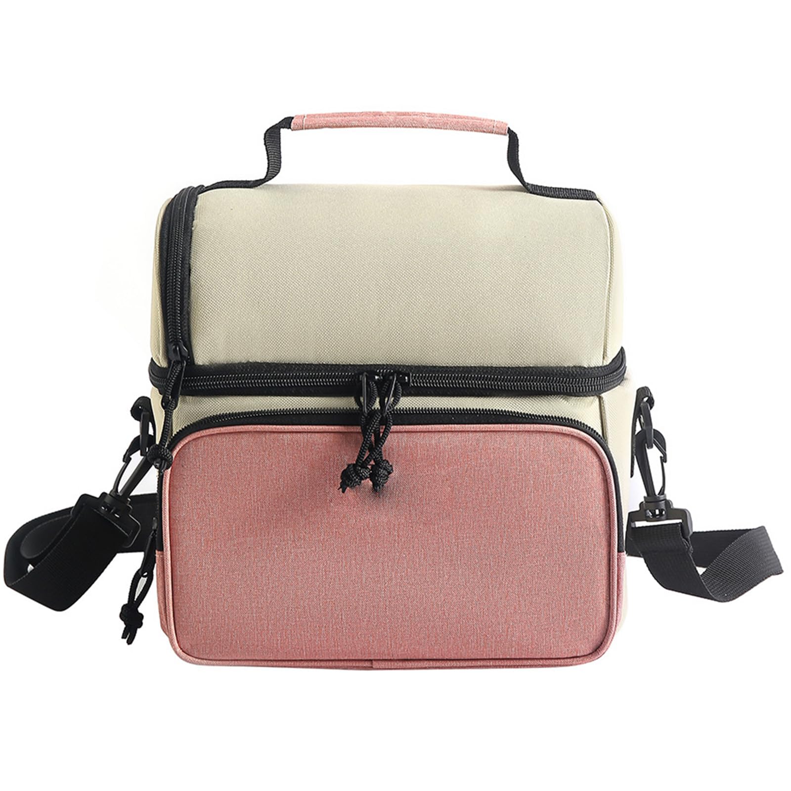 Layers Insulated Lunch Bag Thermals Picnics Large Capacity Leakproof for Outdoor Camping School Large Capacity Thermals Picnics