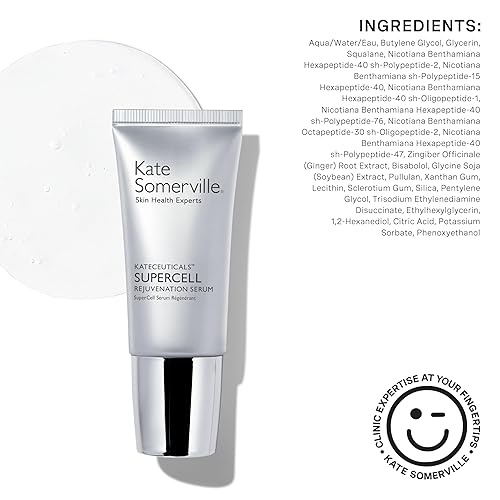 Miniatura 2 de Kate Somerville KateCeuticals® SuperCell - Suero peptídico de rejuvenecimiento para reparar la piel dañada y reducir líneas finas y arrugas, 1 onza