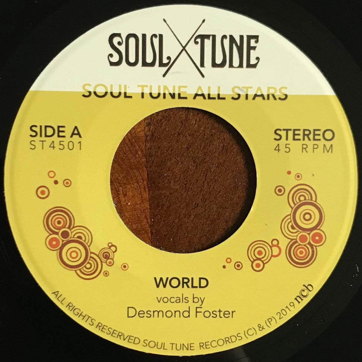 World / Natural Feeling [Disco de Vinil] por Soul Tune Allstars — capa do álbum