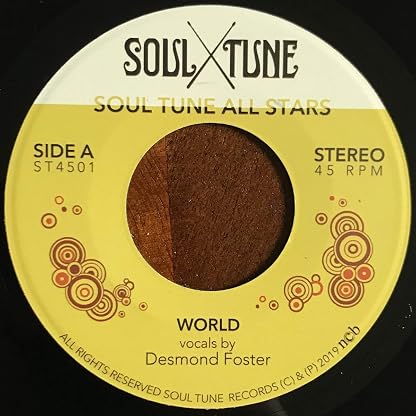 World / Natural Feeling [Disco de Vinil] por Soul Tune Allstars — capa do álbum