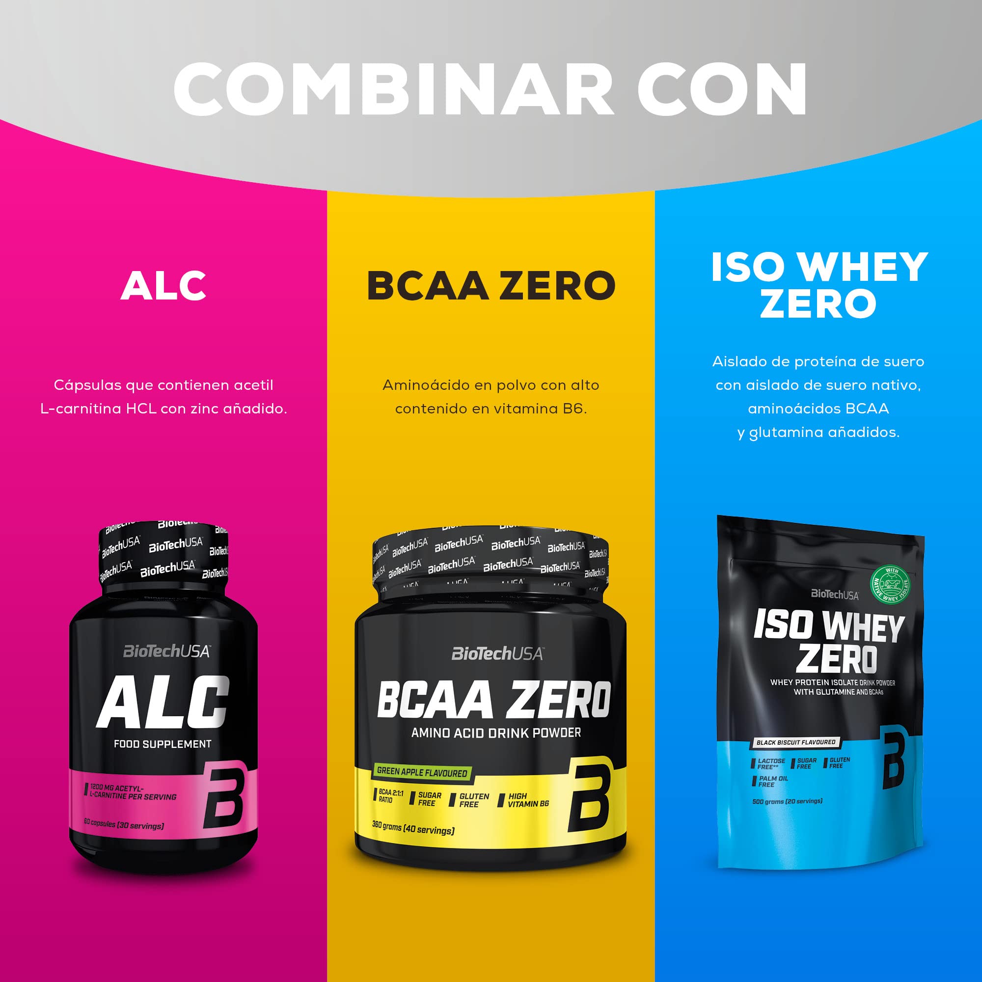 BioTechUSA Zero Bar Protein Snack - Bajo en Azúcar y Sin Lactosa | Textura Crujiente | Deliciosos Sabores | Ideal para Dietas y Entrenamientos, 20*50 g, Chocolate-Avellana