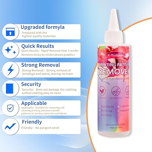 Miniatura 4 de X-Txxlplus - Removedor de vinilo de transferencia de calor para telas