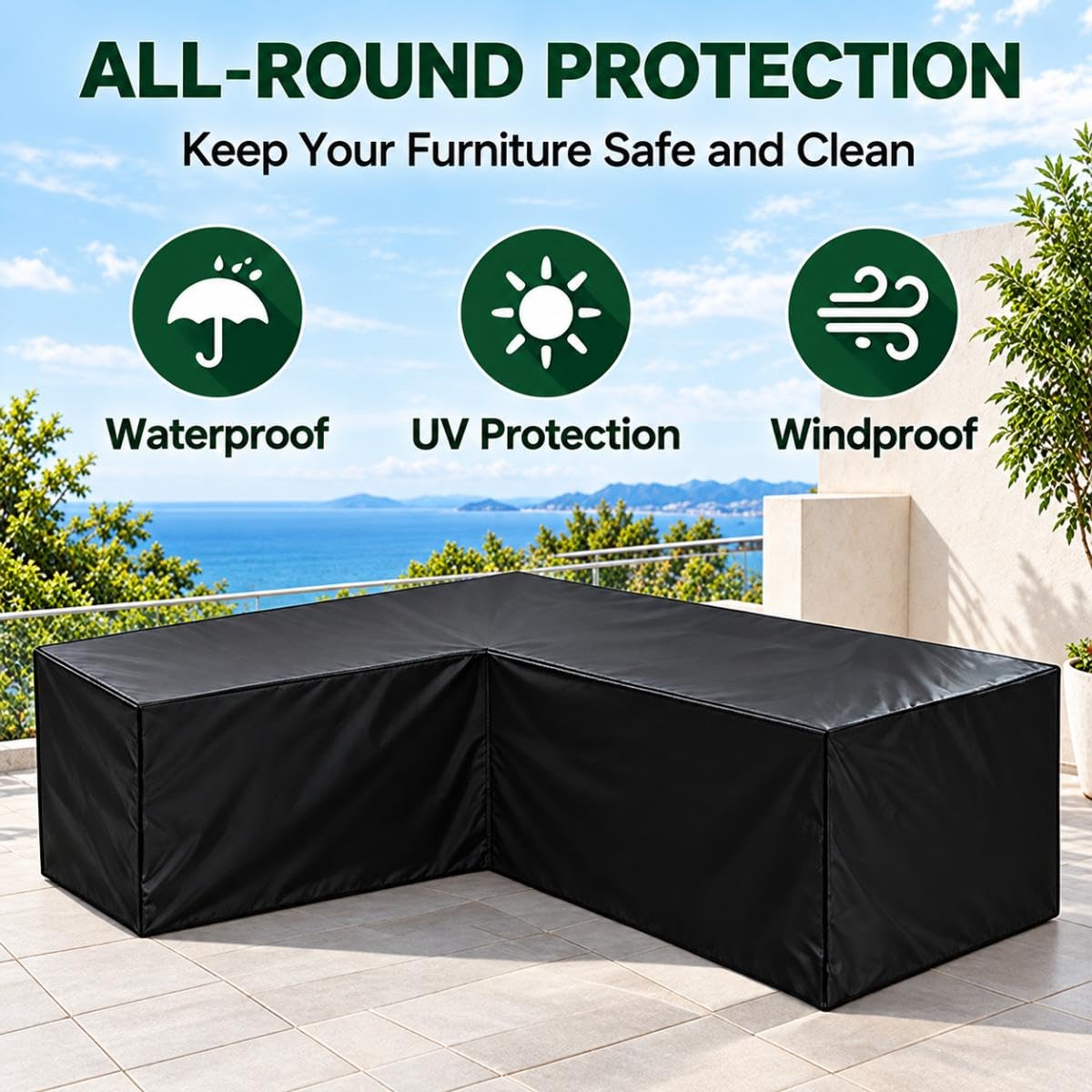 Funda Sofa Exterior para Violino Bobby Sectional 2026+