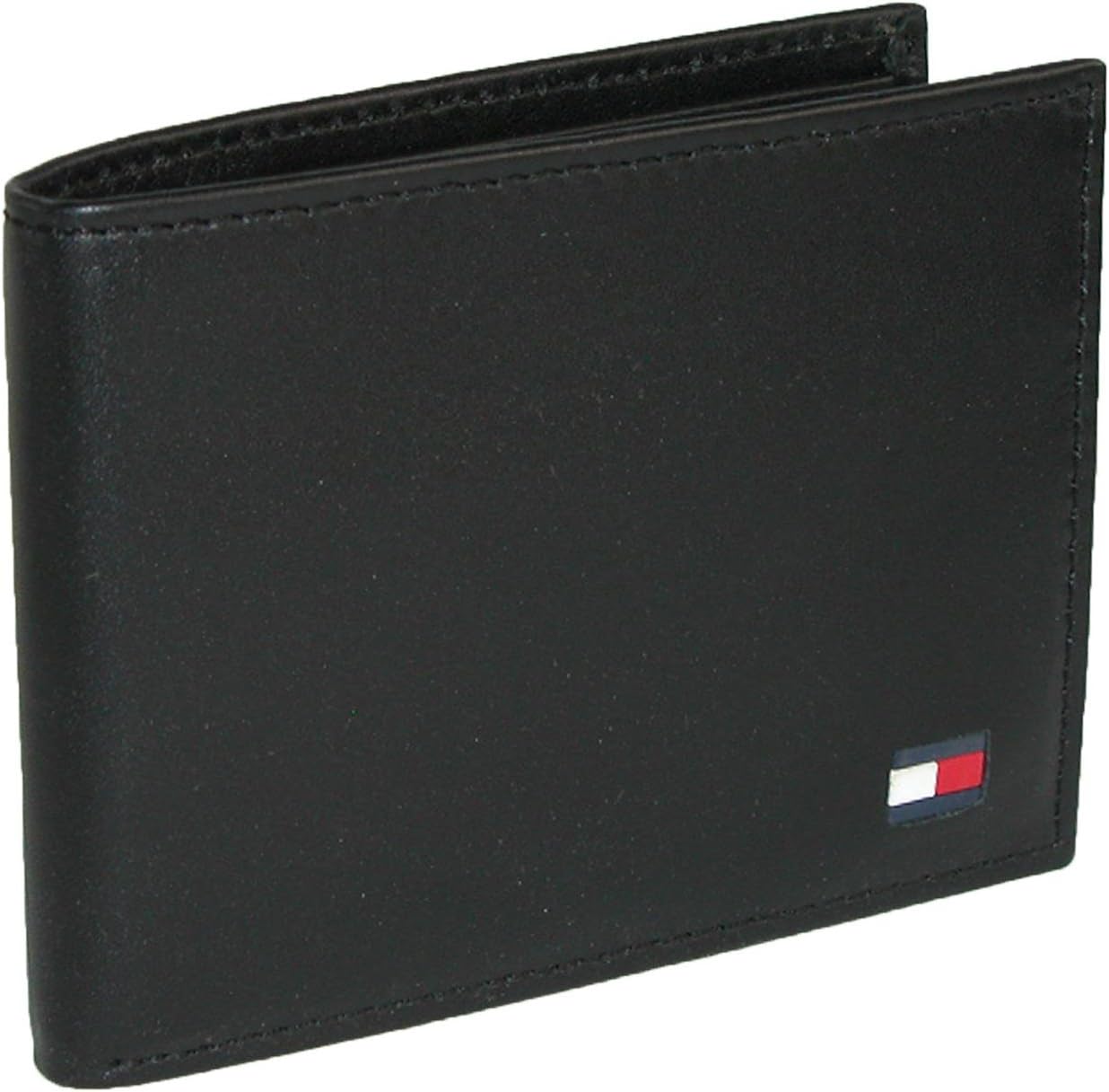 Tommy Hilfiger Men's Leather Bold Passcase Bifold Wallet
