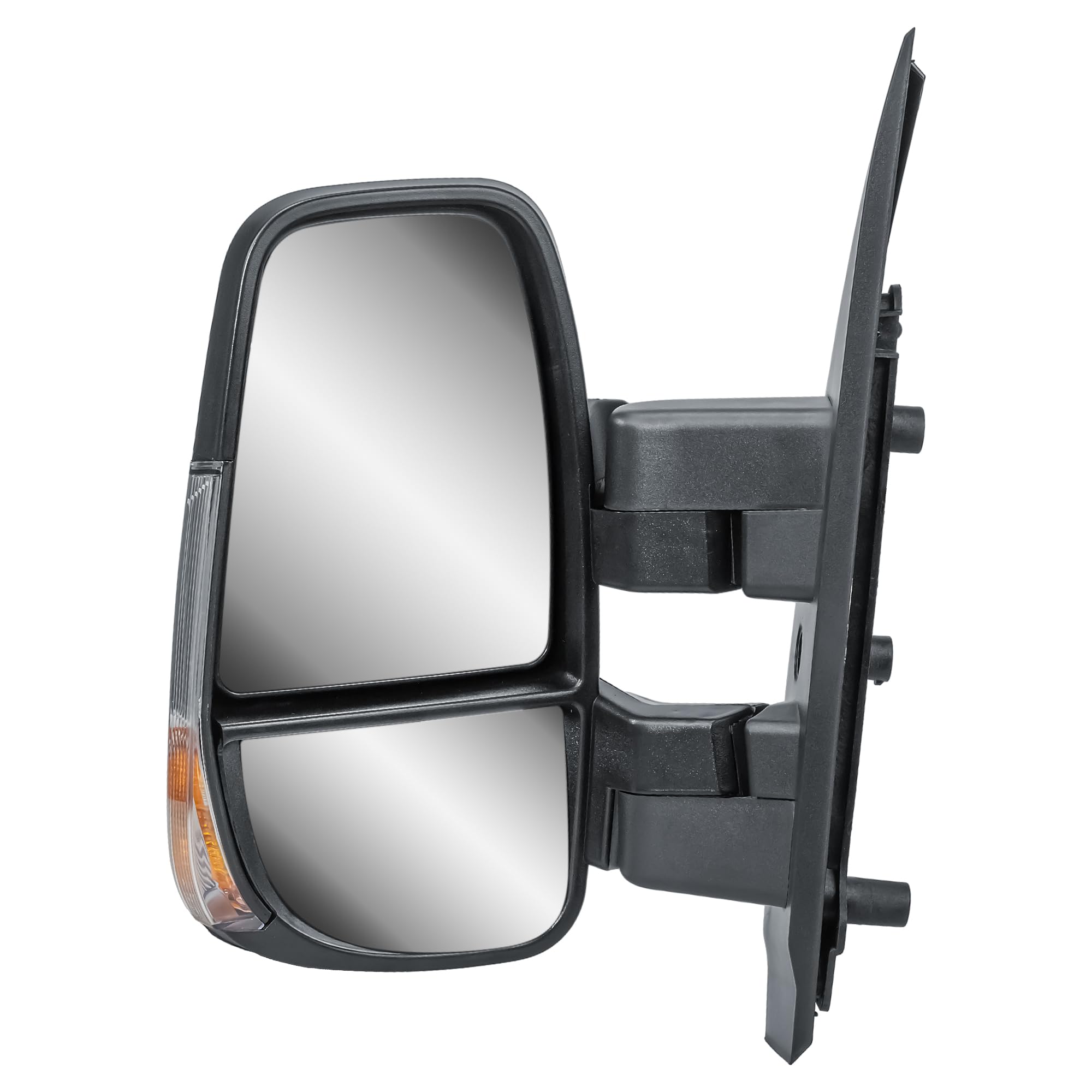 Specchietto retrovisore esterno sinistro elettrico e riscaldabile con indicatori di direzione per camion IVECO Daily VI 2014-2024