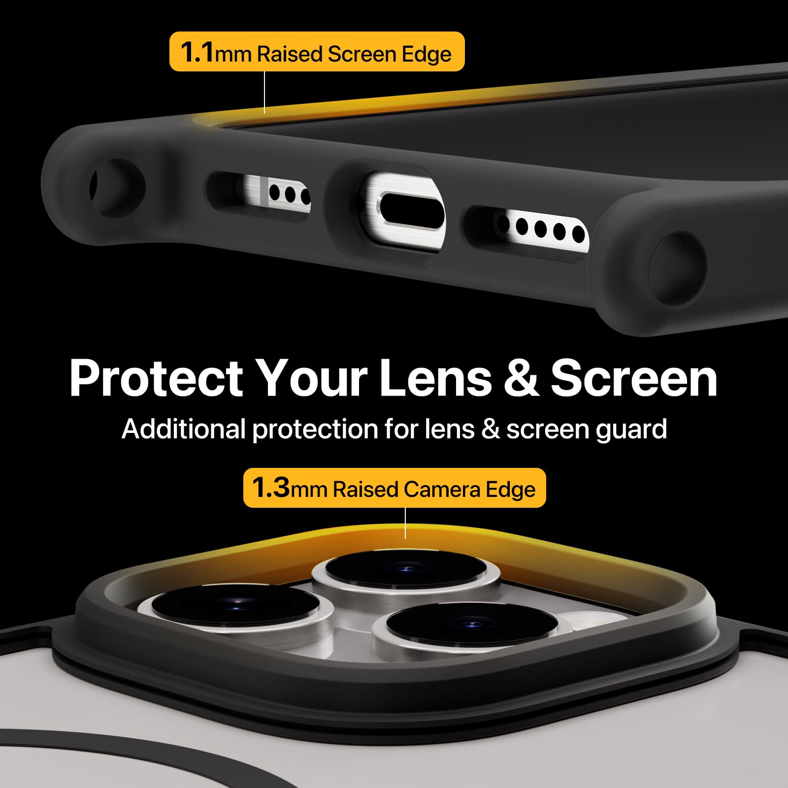 MAGEASY Etui na iPhone'a 16 Pro 16.0 cm – etui z paskiem crossbody, ochrona przed upadkiem 4,9 m, kompatybilne z MagSafe, Roam M (różowe)
