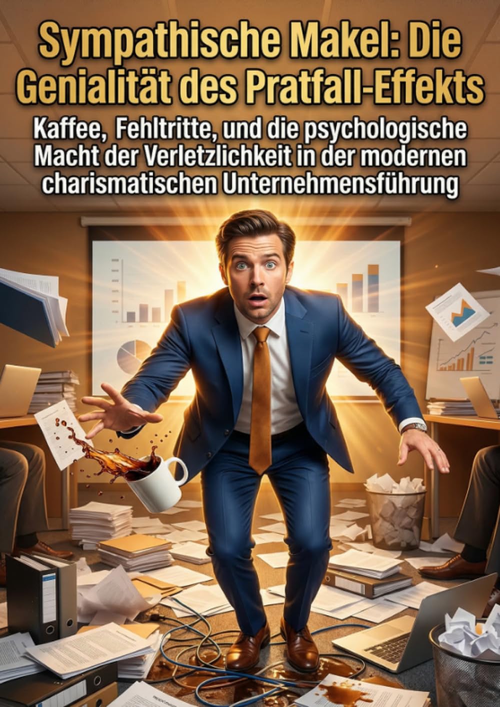 Sympathische Makel: Die Genialität des Pratfall-Effekts: Kaffee, Fehltritte, und die psychologische Macht der Verletzlichkeit in der modernen charismatischen Unternehmensführung