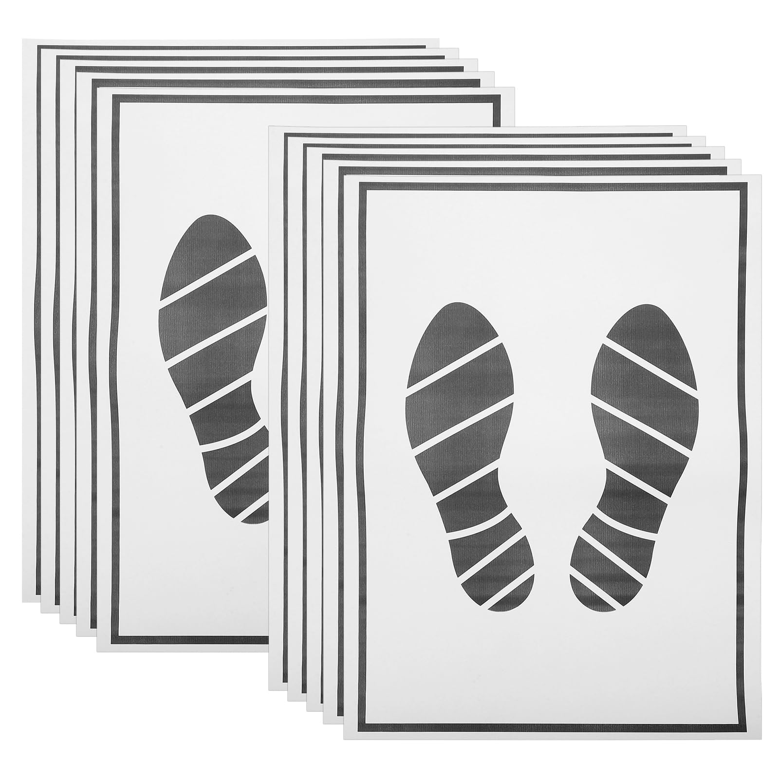 Cabilock 25p pcs Waterproof Paper Car Floor Mats Floor Pads Covered Plastic Film Automotive Foot Mat for Vehicle Supplies