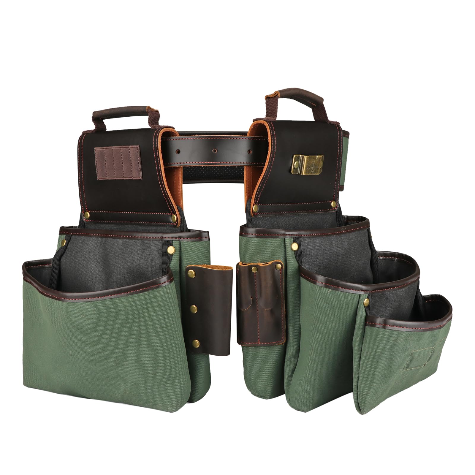 Carpenter Tools TRUTUCH Nylon And Leather Tool Belt Framers Tool