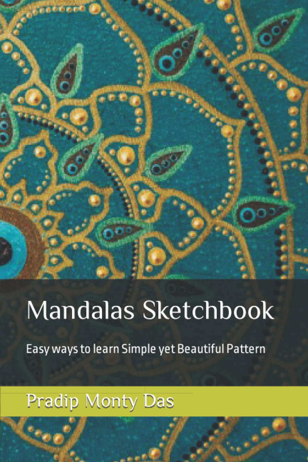 Mandalas simples cahier de dessin et initiation aux motifs géométriques faciles