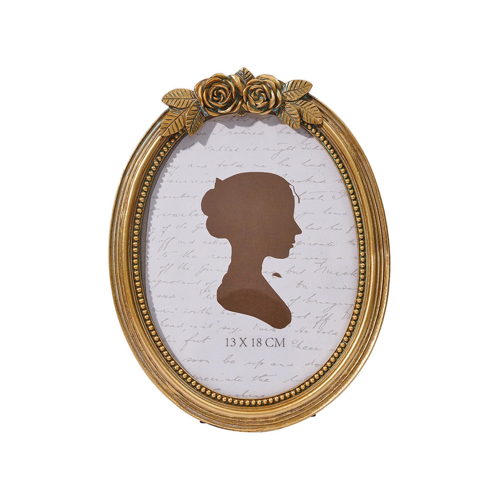Zxfdsfdbnm Retro Picture Frame, Antique Ornate Photo Frame for Tabletop Wall Display, Old Fashioned Photo Gallery Art Decors Retro Picture