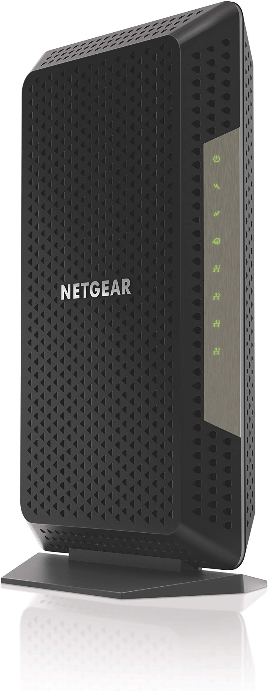 NETGEAR Nighthawk Cable Modem CM1200 - Compatible with All Cable Providers| For Cable Plans Up to 2 Gigabits | 4 x 1G Ethernet Ports | DOCSIS 3.1, Black (Renewed)