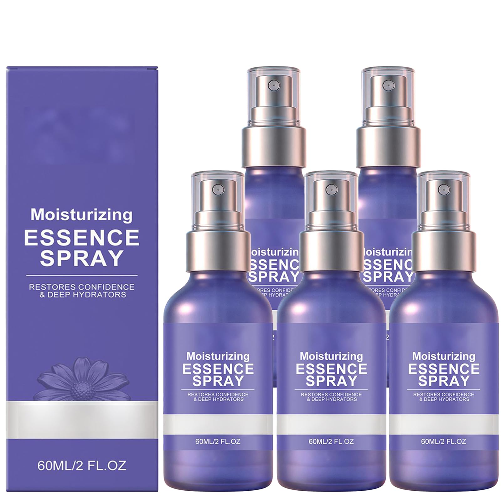 Spray nutriente idratante, idrata intensa, rafforza la barriera cutanea, lenisce la pelle secca, rinfresca, non grassa, riduce il rossore, facilmente riparante. (5 pezzi)