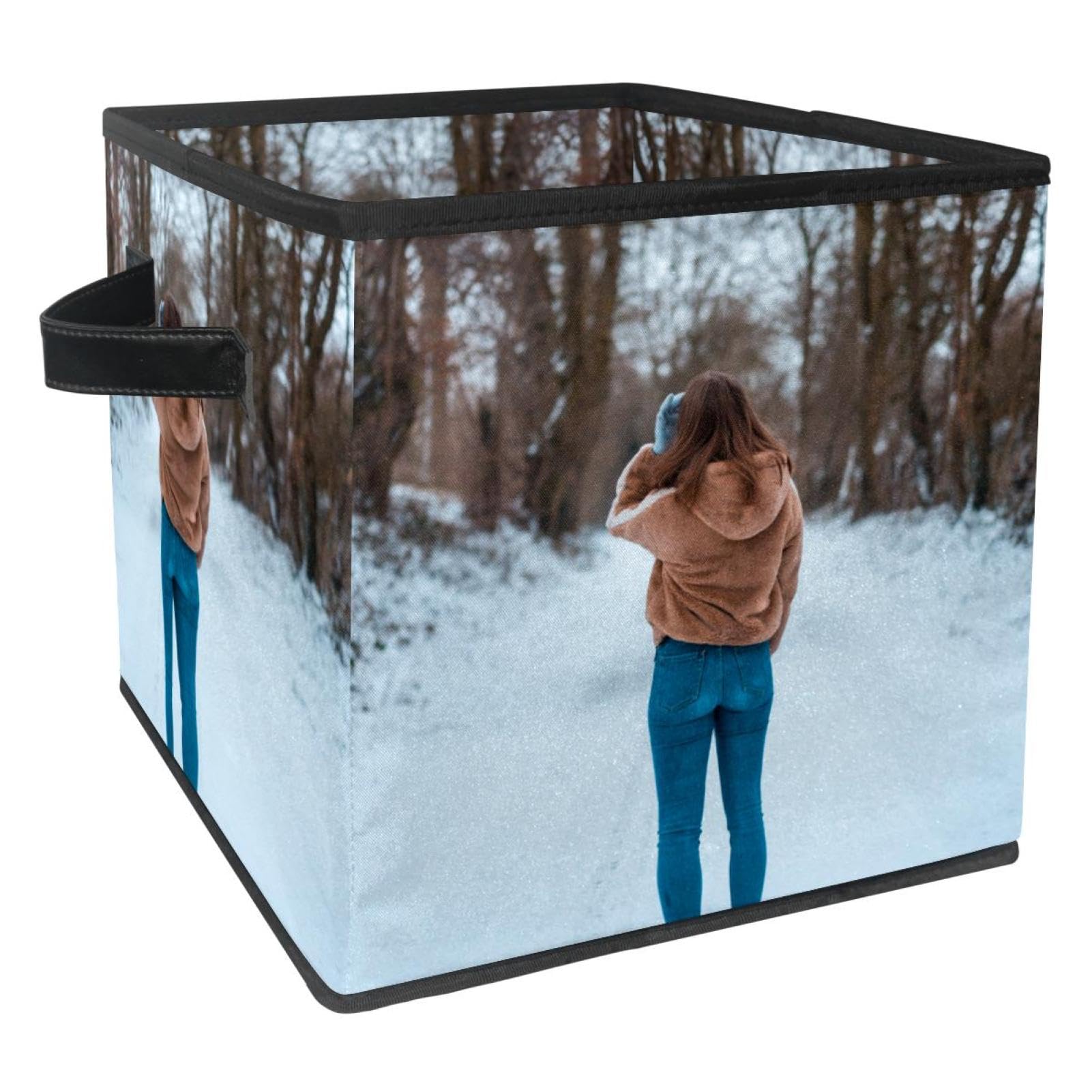 Boîte de rangement pliable pour ranger les livres de la chambre