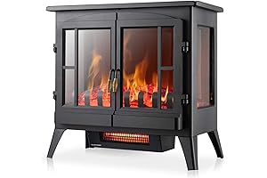 Xbeauty Electric Fireplace Stove: Cozy Ambiance On-the-Go