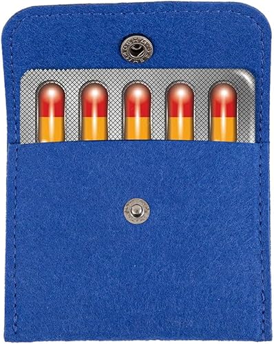 Paquete de 2 pastilleros anticonceptivos con 4 x 3 pulgadas para mujeres, protección de privacidad, medicamentos anticonceptivos, pastillas, de