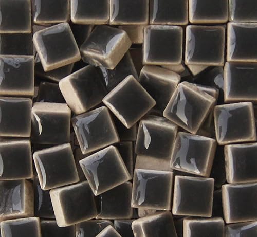 Vista 22 de PINUO&KE Mosaico cuadrado de cerámica para manualidades, 200 unidades / 7.05 oz / 7.05 oz / 7.05 oz / 7.05 oz, piezas de vidrieras coloridas