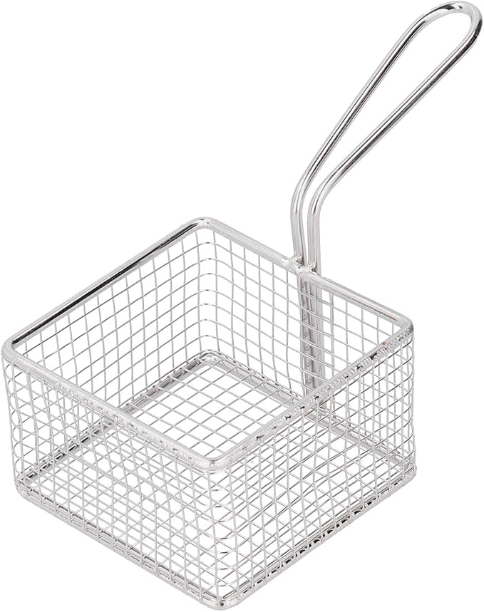 Cesta para freír Zerodis de acero inoxidable 9.5x6 cm miniatura 7