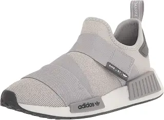 adidas Originals Women's NMD_R1 Sneaker, Grey/White/Grey, 7 | カジュアルシューズ