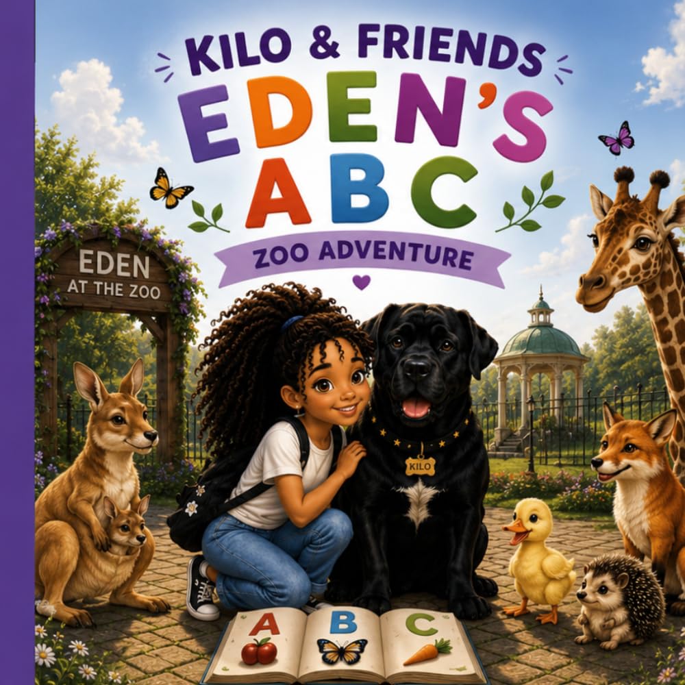Eden’s ABC zoo adventure: Kilo & Friends