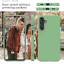 YATWIN Silicone Back Case for Samsung Galaxy A15, Soft-Touch Phone Back Cover for Samsung Galaxy A15 - Mint Green gallery image