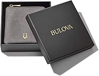 Vista 5 de Bulova Jewelry Mens Precisionist Black Leather Belt-Strap Bracelet