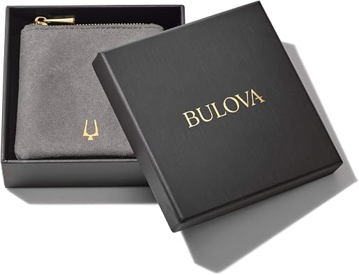 Bulova Jewelry Men's Marine Star Braided Leather Bracelet with Tuning Fork Clasp