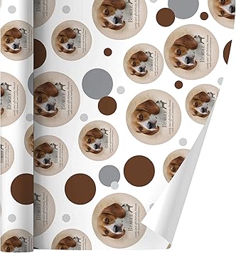 beagle wrapping paper