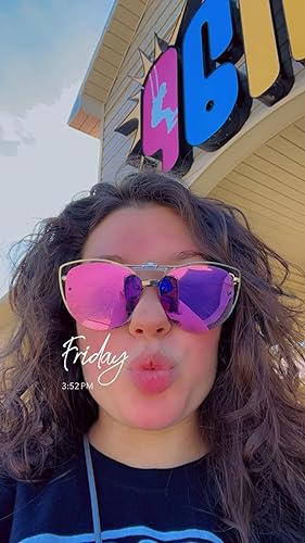 Miniatura 5 de FEISEDY Gafas de sol polarizadas con clip de ojo de gato con función abatible para gafas B2670