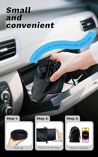 Miniatura 6 de Mixtrend Almohada inflable de viaje para niños y adultos, soporte para cuello y cabeza para dormir en el automóvil para viajes largos por carretera,