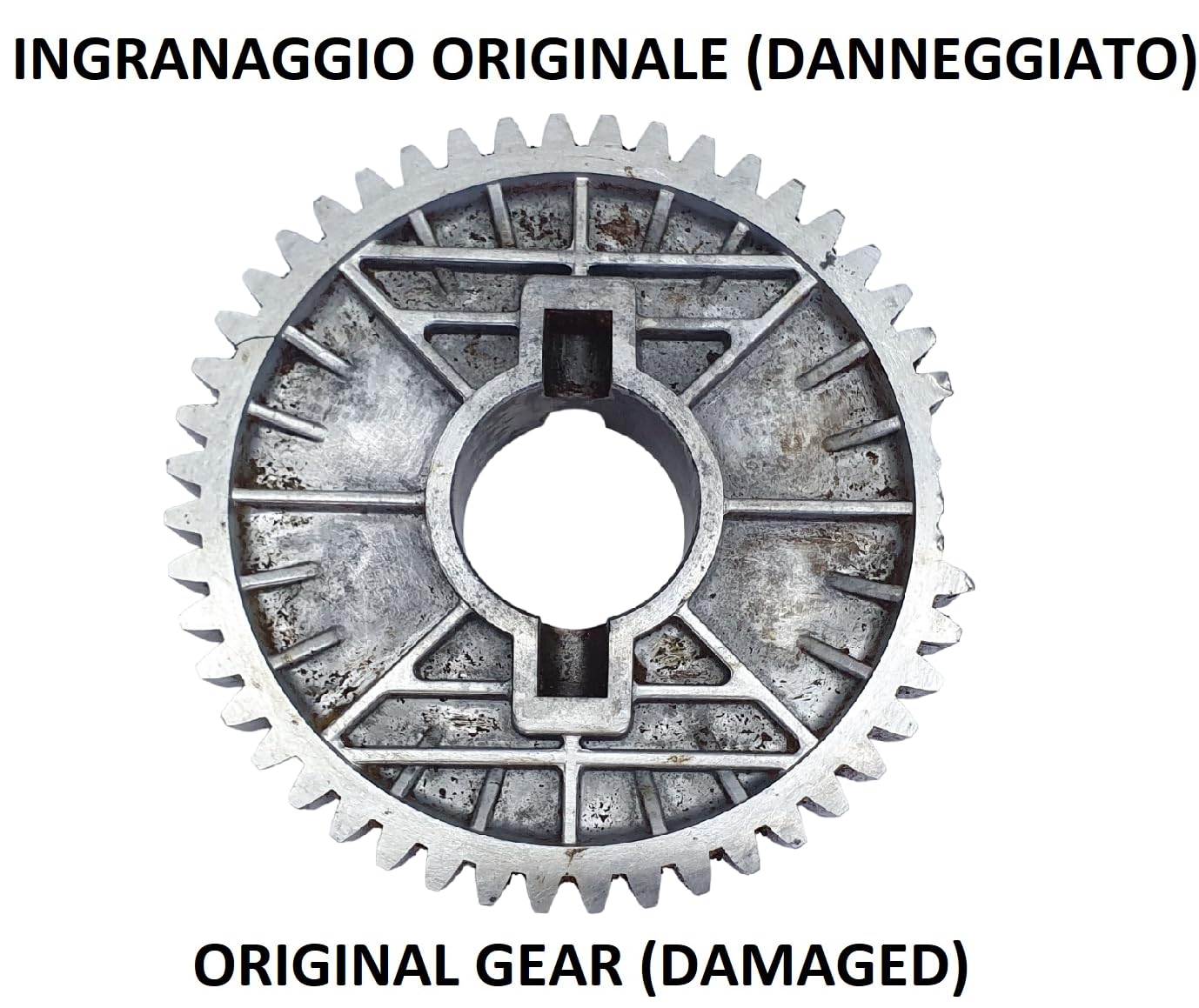 Ingranaggio in nylon per cancello battente ad ante compatibile con CAME FROG-A