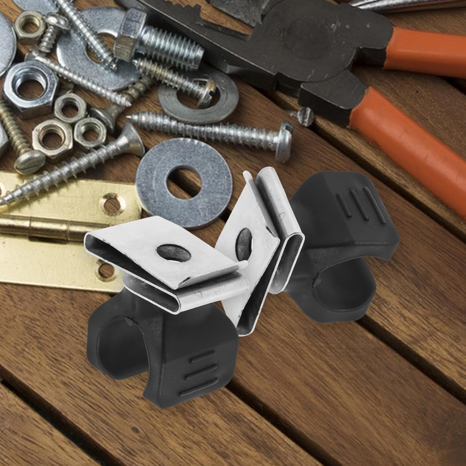 Helmet Light Stand Hard Hat Light Mount Holder Helmet Light Clip Mount Helmet Clip Construction Hat Light Holder Flash Light Clip Hat Flashlight Clips Hat Headlamp Flashlight Clips