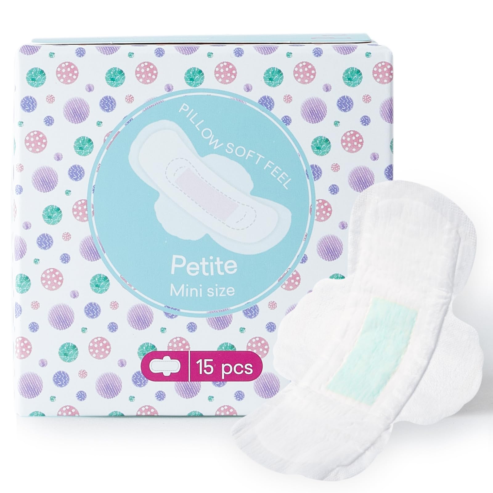 PurComfy Teens Period Pads with Wings