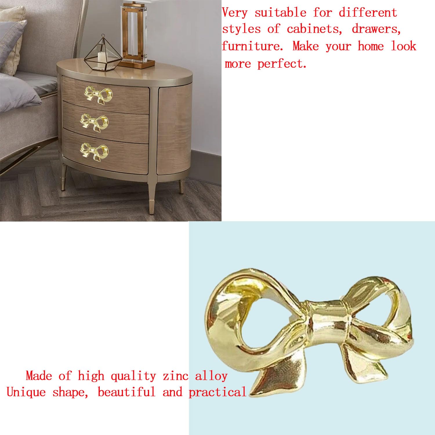 GHASYXL 4 Pieces Gold Drawer Pulls Solid Bow Cabinet Knobs Kitchen Cabinet Knobs Kitchen Cabinet Knobs Dresser Drawer Hardware (Gold) - Amazon.com GHASYXL 4 Pieces Gold Drawer Pulls Solid Bow Cabinet Knobs Kitchen Cabinet Knobs Kitchen Cabinet Knobs Dresser Drawer Hardware (Gold) - Amazon.com
