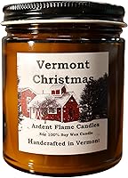 Vista 10 de Velas Simply Sandalwood Vela de cera de soja 100% natural para decoración del hogar Altamente perfumada Fragancia premium Hecho a mano