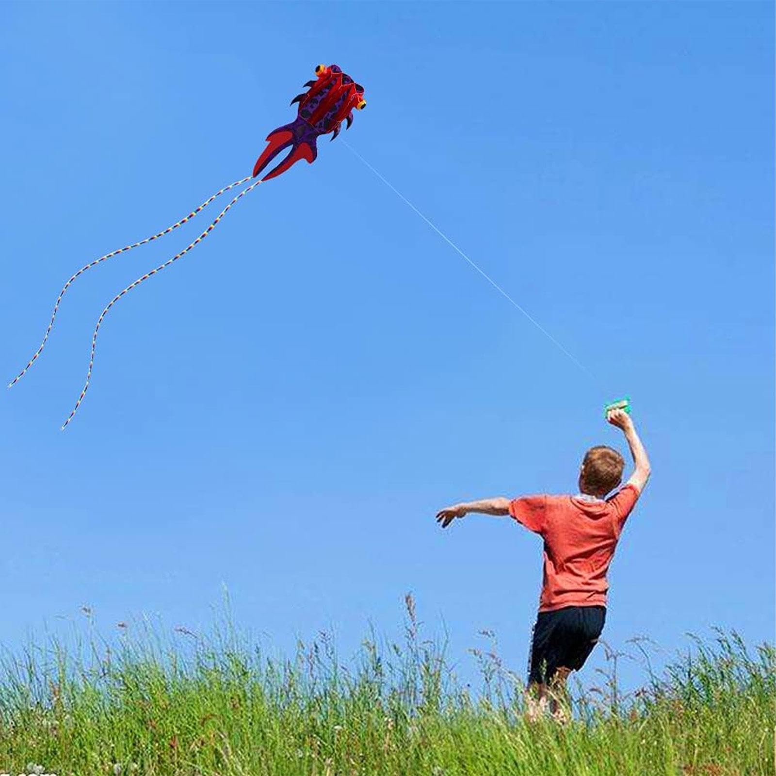 Tierförmig, Leicht zu Fliegen, 3D, Flexibel, Familienspiele Und Aktivitäten, Flugspielzeug für Park, Strand, Rotlila