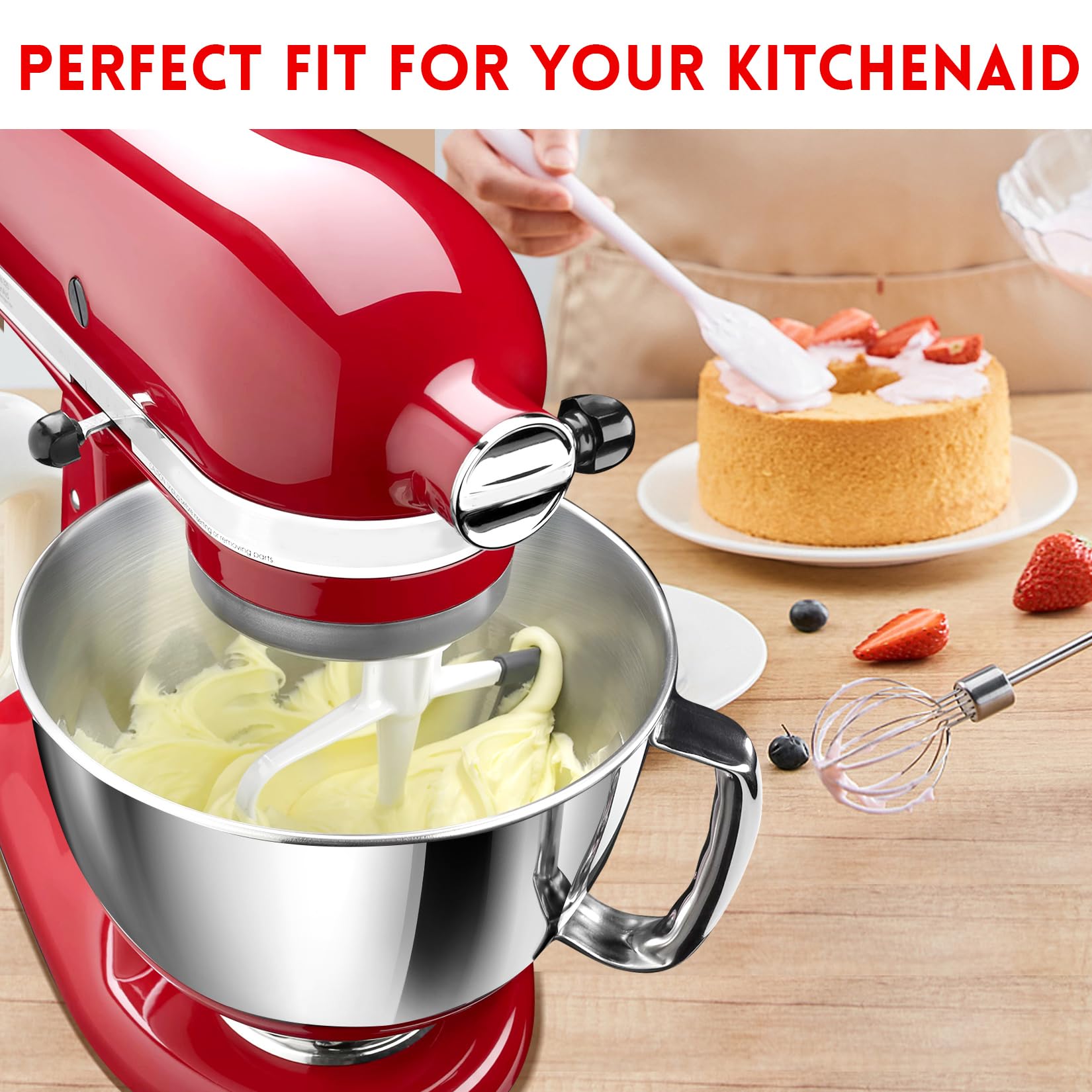 Amazon | GGC ステンレススチール 5クォート ミキシングボウル